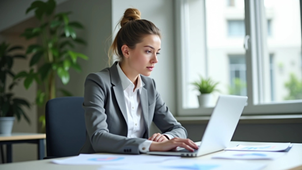 Fachkraft analysiert Arbeitsmarktdaten und Beschäftigungsstatistiken